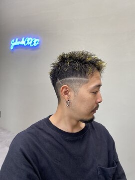 サロンド ココ(Salon de COCO) ハイライト フェード メッシュ