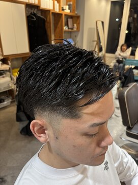 アメラボ(AmeLab) 名古屋天白区梅ヶ丘メンズショートナチュラルフェード