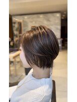 キャリ(CALI)&nbsp;ハイライト＋ショート　　田町・三田・美容室・平林
