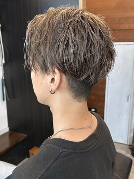 アイリーヘアデザイン(IRIE HAIR DESIGN) 【IRIE 赤坂】センターパート×メッシュ