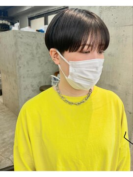 ビジュ(bijou) マッシュショート/横須賀/横須賀中央/カット/ブリーチなしカラー