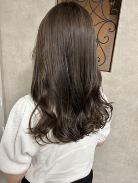 ルノン シェリー(LUNON cheliy) グレージュカラー/透明感/セミロング/韓国