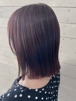 ルノン フィージュ(LUNON fieju)&nbsp;ラベンダーベージュ/外はねボブ/ブリーチなしカラー