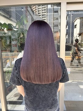 アドア 横浜(ADORE) 【ADORE 横浜】ラベンダーグレージュ×髪質改善トリートメント