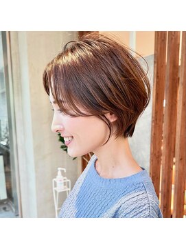 ビュートリアム 南青山(BEAUTRIUM) 前髪なしショートハンサムショート大人ショート30代40代50代青山