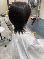 デューポイント 明石硯町店 ウルフカット