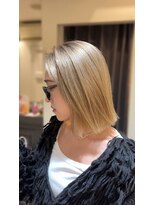 テイスティ プライム(tasty prime)&nbsp;王道人気スタイル　ハイトーンボブ！