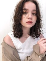 グリーン 表参道(green)&nbsp;【green表参道】ミディアムレングス×ウェーブパーマ