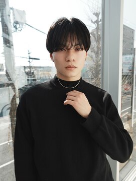 エムスラッシュ アヴェダ 自由が丘(M.SLASH AVEDA) シースルーマッシュ/韓国／ニュアンスパーマ／メンズカット