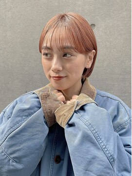 サンドハーツギンザ(sand Hearts ginza) 似合わせカット/ボブ/ミニボブ/暖色