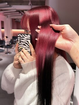 ダズリングディア(Dazzling Deer) レイヤー/ワインレッド/イメチェン