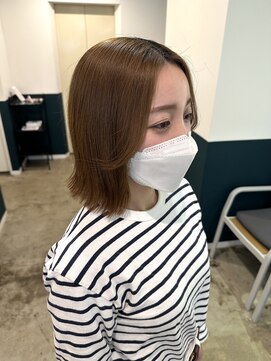 ヘアーブレイス(hair brace) 外はねボブ