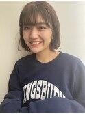 ワイドシースルーバング