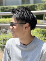 刈部倶楽舞&nbsp;学生/6mm刈上/メンズ/ツーブロック/アップバンク/爽やか/