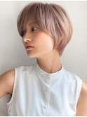 外ハネボブこなれヘアサイドバングくせ毛風カール#302f0727