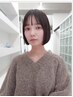 【8月/平日限定】カット+カラー　￥14500→￥9900