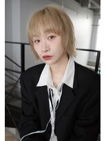 ヌープヘアーアイス(NUUP.hair ici)&nbsp;20代30代◎透明感ホワイトブロンドブリーチ