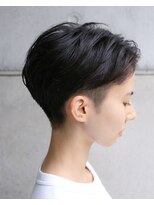 カライングドゥ(ing deux)&nbsp;大人可愛い20代30代40代黒髪前下がりショートボブ丸みショート◎