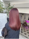 暖色カラーレッドピンク