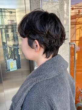 ゴーズゴー 吉祥寺(e)店(go s go) ショートパーマ/レイヤーショート/ショート/ニュアンスパーマ