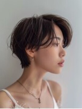 プラスイズム ヴェレン(PLUSISM Velen) 大人丸みショート京都宇治20代30代40代50代