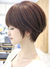 《*大人くびれショートヘア*》お客様の髪質や骨格に合わせたくびれショートスタイルが人気＊[眉毛/静岡]