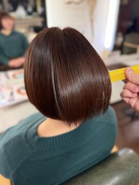 グランツヘアー(Glanz hair) ナチュラルストレートボブ