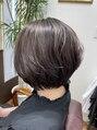 グランミリ(Grand mm)&nbsp;立体カラー×ショートボブ