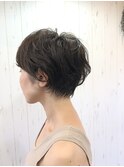 ショートのパーマスタイル