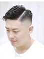 Barber shop TONY みなとみらい店 ハードパートやラインアップ、barberならではの技術を