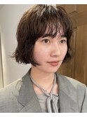 くせ毛風パーマ/フレンチショート/フレンチボブパーマ