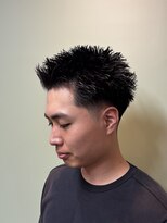 ラッドクルー バーバー ショップ(RADCREW BARBER SHOP)&nbsp;スパイキーショート/テーパーフェード