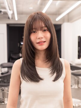 メラク 渋谷(Merak) 【仕事中も可愛い】ストレートでキマる大人綺麗レイヤーカット