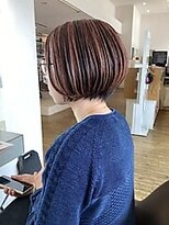 シャンプーボーイ 佐賀(SHAMPOO BOY) ミニ白髪ぼかしボブ【佐賀駅/佐賀美容室】