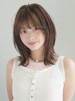 インセプション 銀座(INCEPTION) ミディアムレイヤー/前髪あり/顔まわりレイヤー/20代/30代