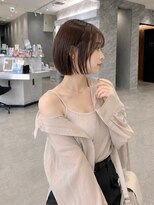 ルクス スマートサロン(Luxs SmartSalon)&nbsp;丸み顎ラインボブ