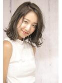 ミディアムレイヤー　(ハイライト)(白髪ぼかし)(白髪染め)南吉成