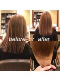 【ohana 表参道】これがケラチントリートメントの実力です。