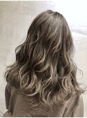カーキアッシュベージュ アッシュブラウンka