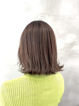 ペスカ 長町南店(pesca) シークレットハイライト × グレージュ