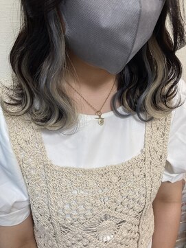 ルフレ 新宿本店1st(Reflet) 《インナーカラー×プルエクステ》#新宿#新宿三丁目#髪質改善