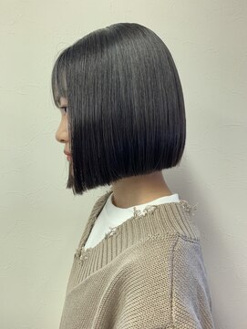 ビューティーサロン タカツカ(TAKATSUKA) ぱっつんボブ韓国風スタイル10代20代30代