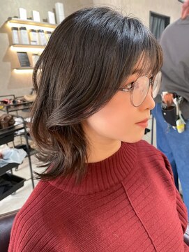 フラッグヘア 新宮店(Flag HAIR) 韓国風レイヤー☆イルミナカラー☆インナーカラー☆ハイライト