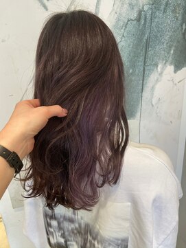 ラミ(L'ami) セミロング×ニュアンスカラー