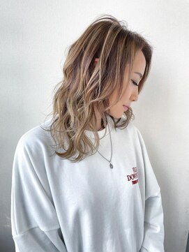 ヘアーアンドスパ フェリーチェ ミチ 野田屋町店(HAIR&SPA felice MICHI) 【feliceMICHI島田和也】大人バレイヤージュ