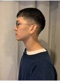 メンズクロップフェード