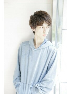 アフロディーテ ギンザ 秋葉原店(APHRODITE GINZA) ベリーショート/ウルフ/アッシュブラック/カルマパーマ/秋葉原