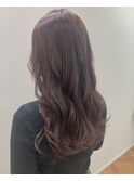 ピンクベージュ_ヌナボブ チャンモリ ボブルフ