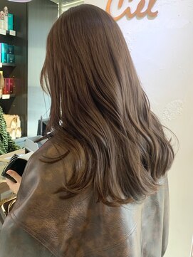 シエルバイアフロート(ciel by afloat) 〇ブリーチなし 透明感カラー ページュ ヨシンモリ 韓国ヘア