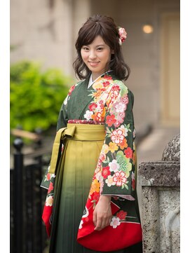 リノヘアー 札幌店(LINO HAIR) 卒業式パック(袴着付+セット+メイク)